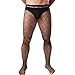 Men's Tight High Stockings Lace SeeThough Fishnet Stockings Silk Stockings Pantyhose by Lowprofile