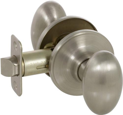 Carlyle Privacy Door Knob Finish: Satin Nickel