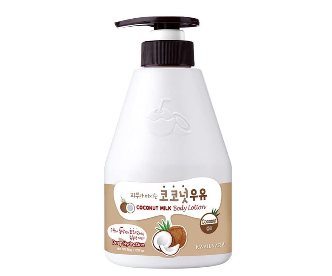 KWAILNARA Deep Hydrating Coconut Milk Body Lotion For Dry & Rough Skin 560g