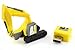 8GB Excavator Design USB Flash Drive (Yellow)