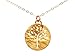Tree of Life Necklace - Gold Plated Over Sterling Silver Family Tree Necklace For Mom on Gold Filled Chain, Mother's Day Gift. Perfect retirement gift!