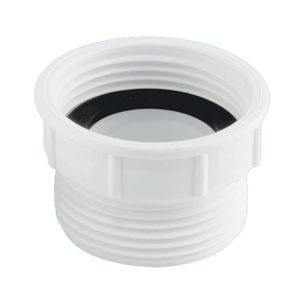 McAlpine S12A-F European to UK Waste Outlet Adaptor - White