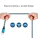 Zouxin HopePow Type C Charger Cable, 3-Pack 6ft Nylon Braided USB C Fast Charging Sync Cable to USB 2.0 for Samsung Galaxy S8, Google Pixel, LG G6 V20 G5, Nexus 6P 5X, HTC 10