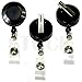 Superhero Real Charming Retractable Swivel Alligator ID Badge Holder Badge Reel (Wonder SA)