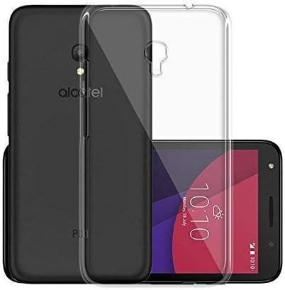 AVICA® Silicon Clear Flexible Transparent Cover TPU with Protective Shock Proof Corner for Alcatel Pixi 4 5045T (5Inch)