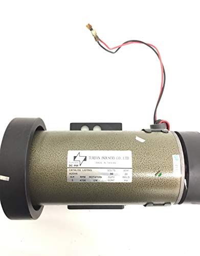 True Fitness 3 HP DC Drive Motor with Mount A2D06 Works TM30 M30 Treadmill (Certified Refurbished)
