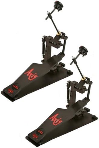 Axis A-L Longboard Single Bass/Kick Drum Pedal Set-PAIR (2) Classic Black