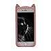iPhone 7 Case, MC Fashion Cute 3D Pink MEOW Party Cat Kitty Whiskers Protective Soft Case Skin for Apple iPhone 7 (2016) (Cat Whisker-Pink)