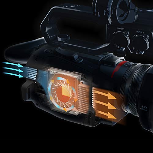 Panasonic X2000 4K Professional Camcorder with 24x Optical Zoom, WiFi