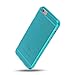 Shamo's iPhone 6s Case and iPhone 6 Case Crystal Clear Shock Absorption TPU Rubber Gel Transparent (Teal)