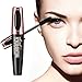 2 Pack Mascara Black Volume and Length, Natural Waterproof Smudge-Proof 4D Silk Fiber Lash Mascara Long-Lasting, Adds Length, Depth & Glamour Effortlessly