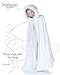 Underwraps Panne Kids Cape, White