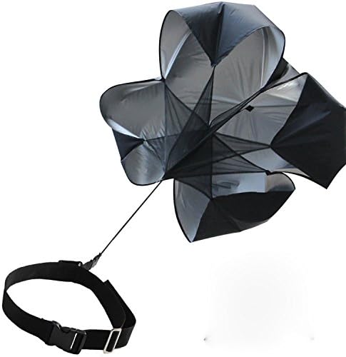 Resistance Running Parachute Speed Training Chute 56inch Adjustable Speed Training Equipment Running Parachute