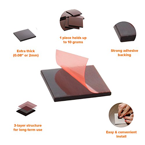 image for X-bet MAGNET Magnetic Squares - 110 Self Adhesive Magnetic Squares (Ea