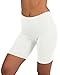 Sexy Basics Women's Cotton Stretch Active Slip Shorts | 3 Pack & 6 Pack Boy Short Boxer Briefs