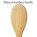 Aisilk 8.7inch Wooden Bamboo Hair Vent Brush Keratin Care and Beauty SPA Massager Massage Comb - Made from Natural Cherry Wood