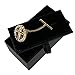 Ascentix Men's Tie Tack with Crystal Accent Cross, Gold