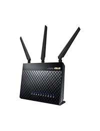 ASUS RT AC1900P Router Router WiFi de doble correa (certificado restaurado)