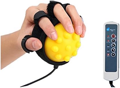 Electric Hand Massage Ball Hot Compress Stroke Hemiplegia Finger Rehabilitation Training Machine Finger Recovery Equipment