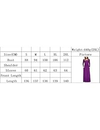 shangke Maxi vestidos para mujer, de manga larga, suelto, casual, largo, maxi vestido con bolsillo