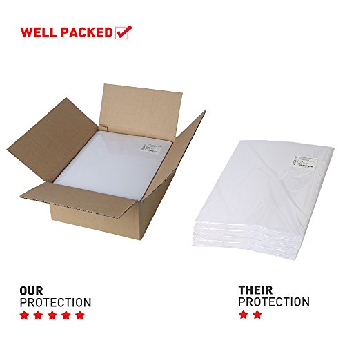 [250 Sheets; 500 Labels] Half Sheet Self Adhesive Shipping Labels for Laser & Inkjet Printers, 5-1/2" X 8-1/2" (500 Labels)