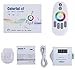 CHINLY WS2811 WS2812B WS2813 Digital Addressable Led Strip MUSIC Controller X1 with RF Touch Remote;DC5-24V Input;Can Control Max 600 Pixels