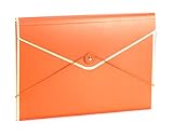 Semikolon A4/Letter Size Envelope Folder, Orange (63316)