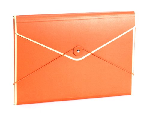 Semikolon A4/Letter Size Envelope Folder, Orange (63316)
