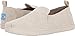 TOMS Women's Deconstructed Alpargata Linen Cupsole Natural Metallic Size 8