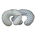 Boppy Pillow Slipcover, Organic Elephant Gray