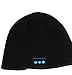 SANNYSIS Newest 2016 Outdoor Bluetooth Beanie Hat Cap Headphone Stereo Speakers & Mic Hands Free Christmas Gifts (Black)