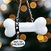 GiftsForYouNow Bad to The Bone Dog Personalized Christmas Ornament