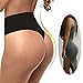 FUT Women Waist Cincher Girdle Tummy Slimmer Sexy Thong Panty Shapewear Postpartum Underwear Black L Waist:27.5-29.5inch/US SIZE 6-8