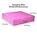 Z Athletic Open Cell Landing Folding Mat for Gymnastics, Tumbling, and Martial Arts, 6 Ft x 3 Ft x 4 In