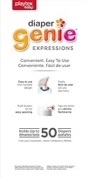Diaper Genie Expressions Pail | Odor-Controlling