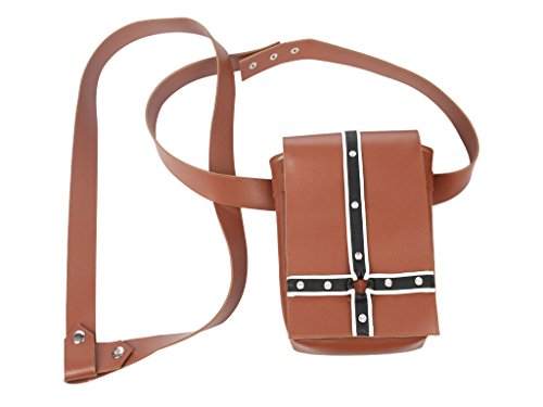 Mtxc Final Fantasy Type-0 Cosplay Accessories Suzaku Group 0 Ace Waist pack Brown