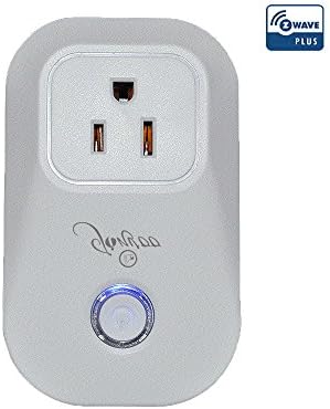 Jinvoo Z-Wave plus Smart Socket Outlet US Plug 908.42MHz Work with Z-wave Hub or Gateway