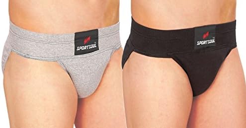 SportSoul Cotton Gym & Cricket Supporter (Pack of 2)