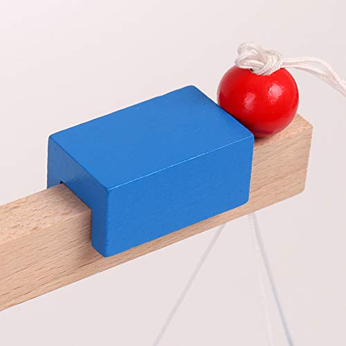 Balance Scales Montessori Teaching Aid Early Education Wooden Balance