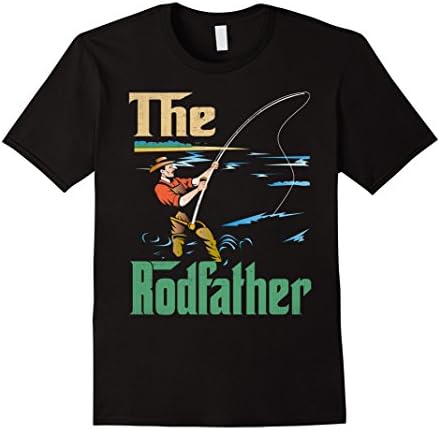 the rod father tshirt funny fishing t-shirt