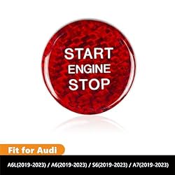 Engine Push Start Stop Button Cover Trim for