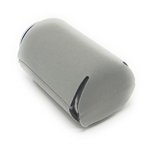 CSBD Beer Can Coolers Sleeves, Soft Insulated Reusable Drink Caddies for Water Bottles or Soda, Collapsible Blank DIY Customizable for Parties, Events or Weddings, Bulk (12, Gray)