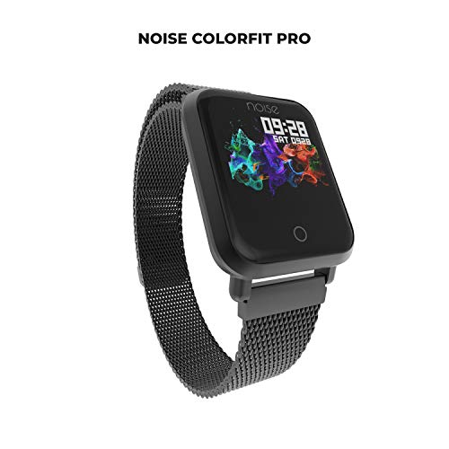 Noise Colorfit Pro Metallic Edition Smartwatch Luxe Metal Black
