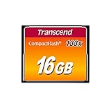 Transcend 16GB CompactFlash Memory Card 133x