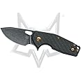 Suru Liner Lock FX-526LI-CF Carbon Fiber PVD Stonewashed M398 Stainless Steel Pocket Knife
