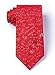 Men's 100% Microfiber Math Equations Novelty Tie Necktie - RED (Regular Length)