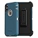 OtterBox Defender Series Screenless Edition Case & Holster for iPhone X/Xs (Renewed) - Big Sur (Pale Beige/Corsair)