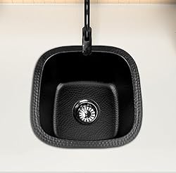 Monarch Abode 19191 Matte Black Hand Hammered Atlas
