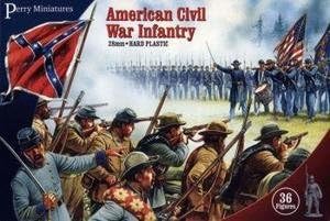 Perrys Miniatures Pmacw1 Perry Miniatures 28Mm - American Civil War Infantry Model Soldiers