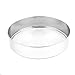 Gabkey Professional Fine Mesh Flour Sifter Round Stainless Steel Flour Sieve Set of 6